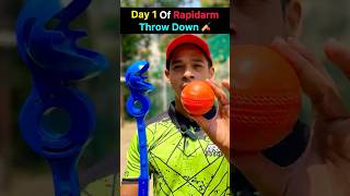 Day 1 Of Rapidarm Throw Down 🏏❤️ #cricket #cricketshorts #cricketvlog  #cricketfunnyvideo #funny