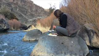 Art Therapy internship reflection video about the healing power of nature.