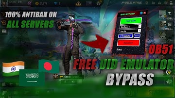 🔥FREE  UID BYPASS | 100% SAFE | FREE FIRE UID EMULATOR BYPASS | ANTIBAN PC BYPASS ALL SERVER SAFE🔥