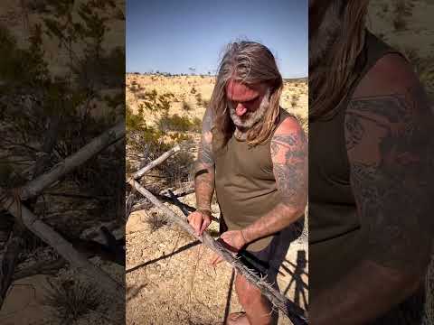 Quick Desert Shelter - No tools Needed