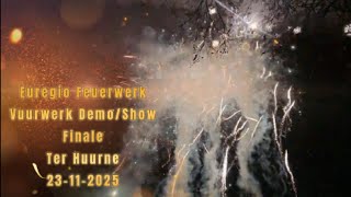 Euregio Feuerwerk - Vuurwerk Demo-Show - Finale - Ter Huurne 23-11-2025