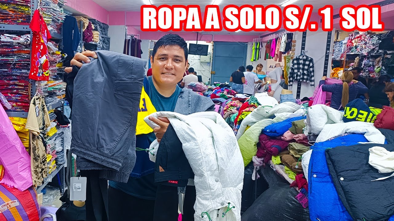 Almacén CALETA de Ropa Nueva DESDE Un SOL  |  Markotk