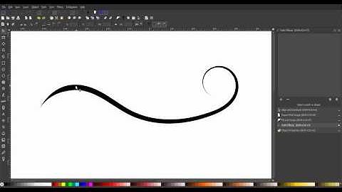 PowerStroke in InkScape for Flourishes