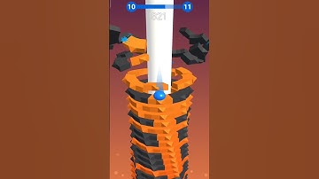 Stack Balls Level 10 Gameplay #shorts #youtubeshorts