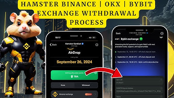 Hamster Kombat Withdrawal Update | Binance & Bybit Withdrawal Process