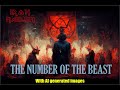 Iron maiden  the number of the beast music  but the lyrics are ai generated images