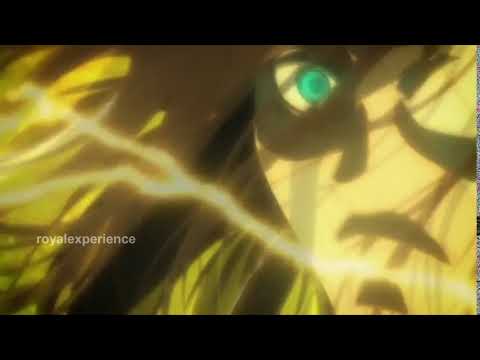 Eren transforms into drip titan S4