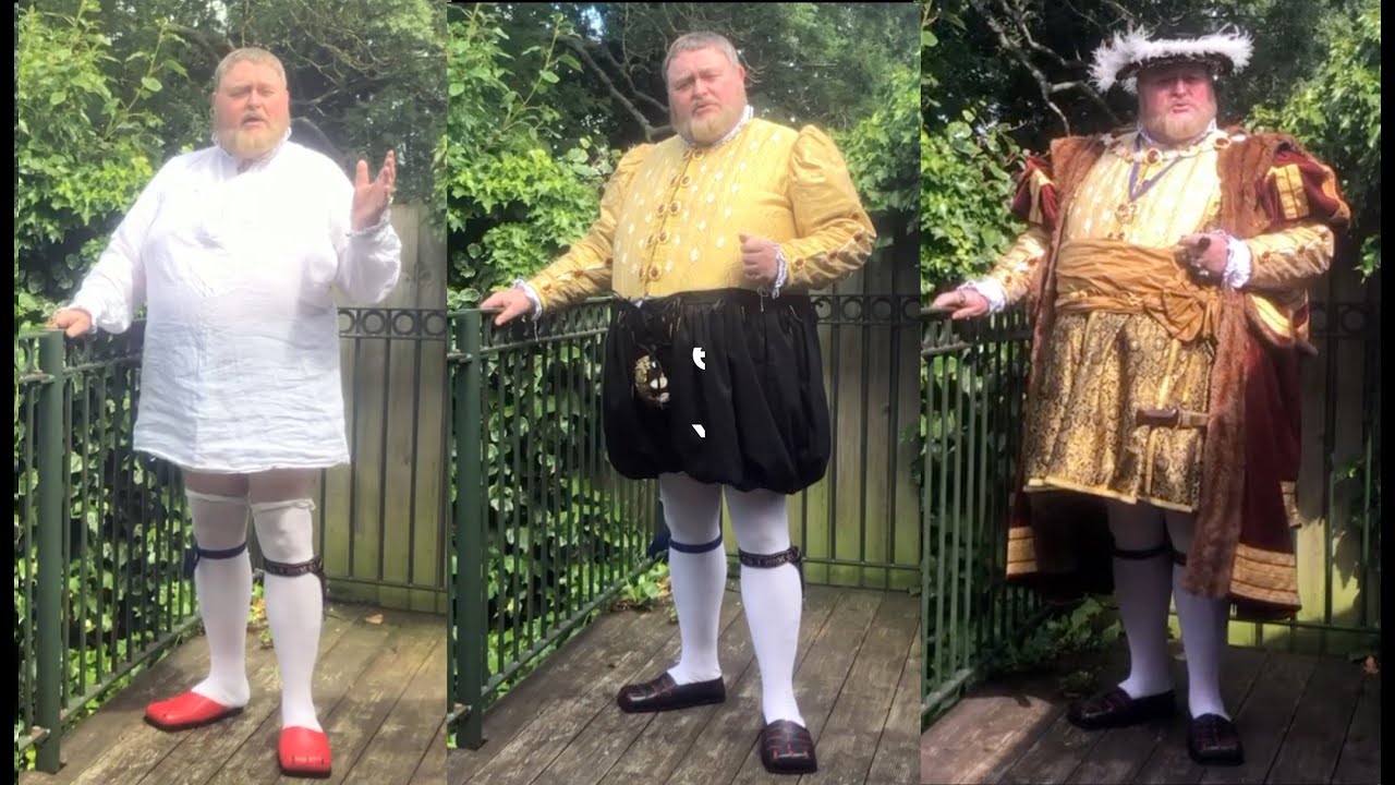 Dressing King Henry VIII | Tudor Clothing