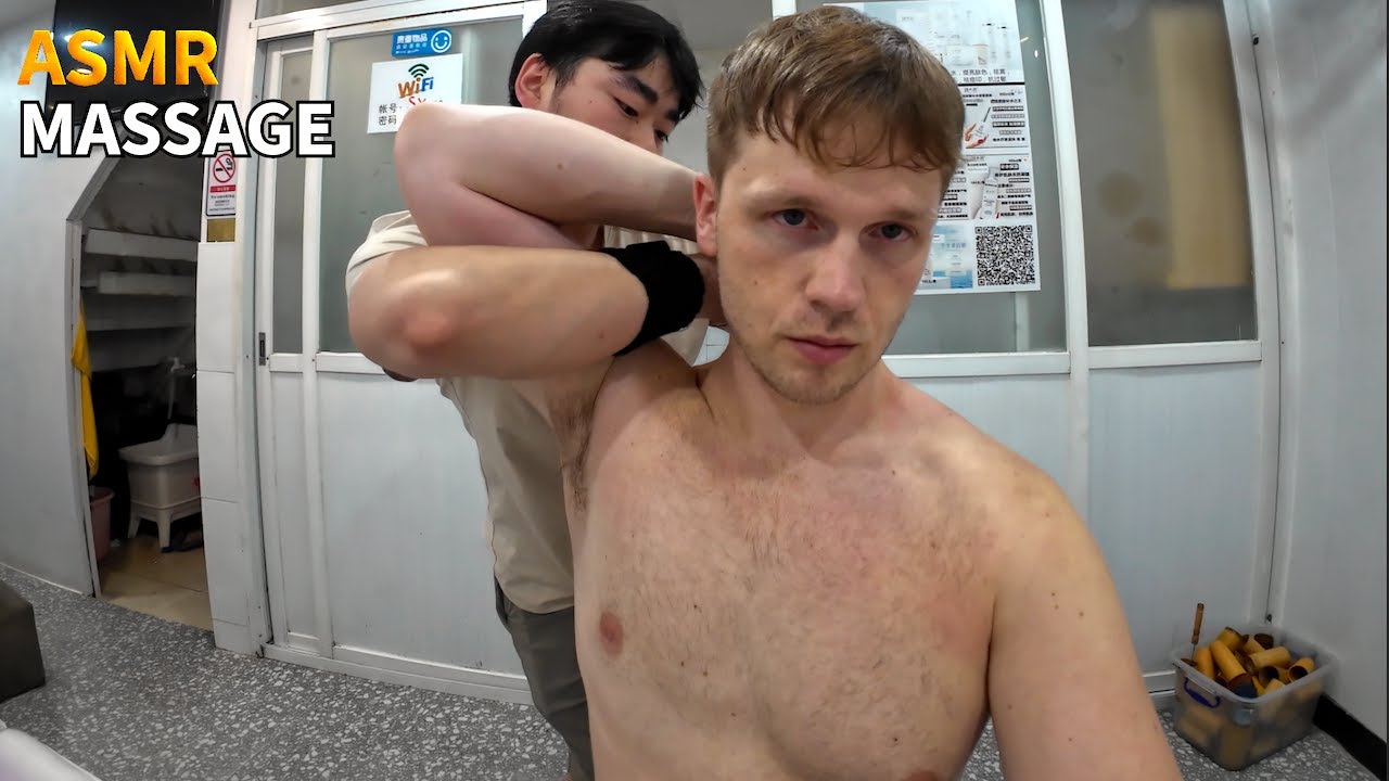 ASMR: Skilled Hands Neck, Shoulder & Foot Massage in China