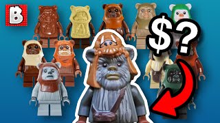 Every LEGO Ewok Minifigure EVER!