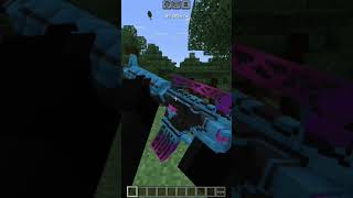 melhores mods de arma para Minecraft Bedrock #guns #minecraft