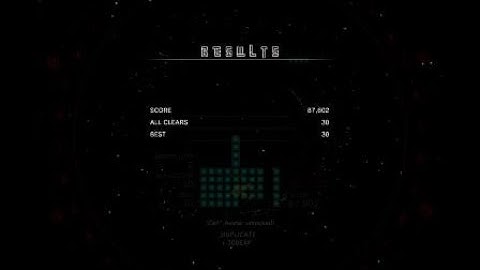 Tetris Effect - all clears ss rank