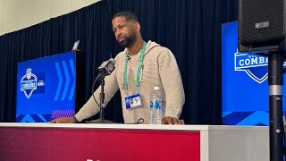 Browns GM Andrew Berry gives update on Nick Chubb at the NFL combine.