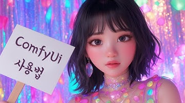 2-1.초보자를 위한 ComfyUi Easy-install 의 노드 설명 및 Comfyui이용한 간단한 이미지 생성