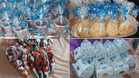 تحضيرات السبوع إبني الغالي إسحاق💙