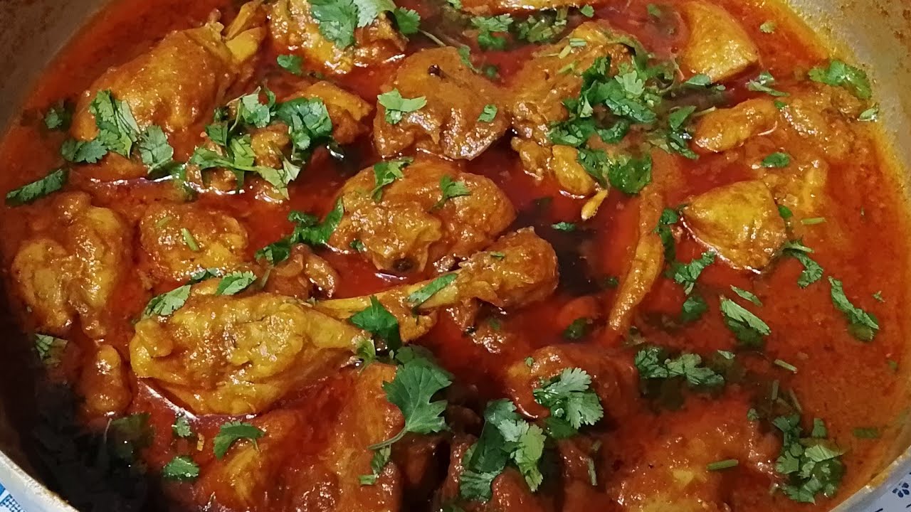 How To Make Chicken Karahi Recipe Delicious Chicken Karahi in Food Street Food Of Pakistan😋