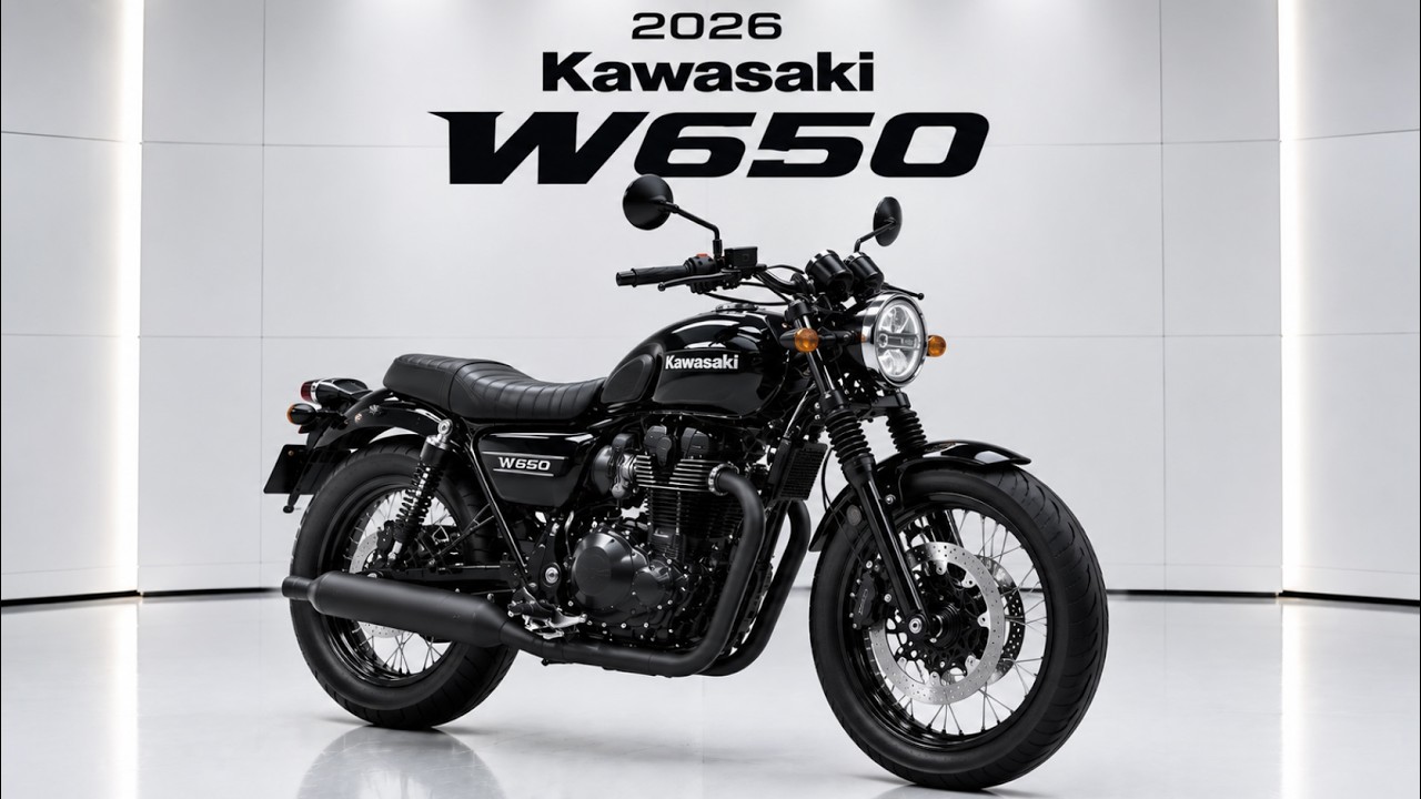 2026 Kawasaki W650 REVEALED! The Legendary Retro Bike Is BACK