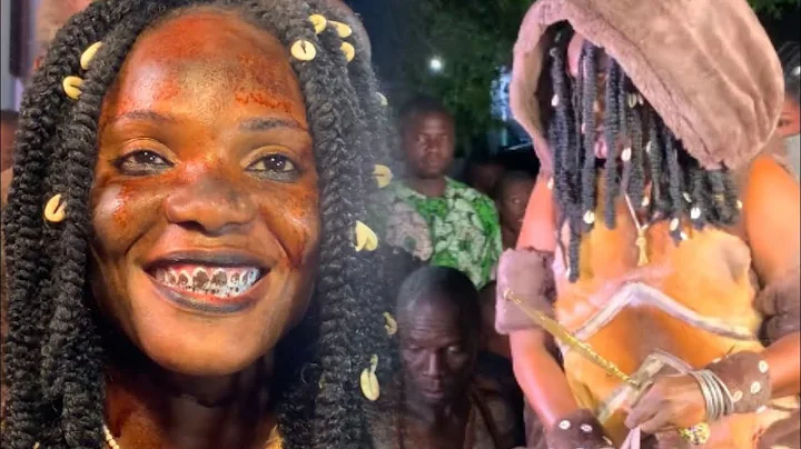 ARRIVAL OF IYABO OJO AT HER MOVIE PREMIERE LABAKE OLODODO WITH HER CREW