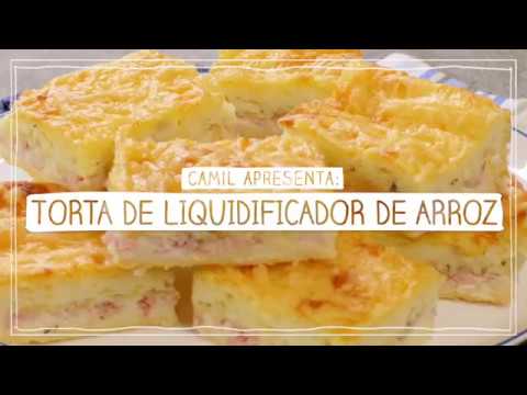 RECEITA CAMIL COMO FAZER TORTA DE LIQUIDIFICADOR DE ARROZ