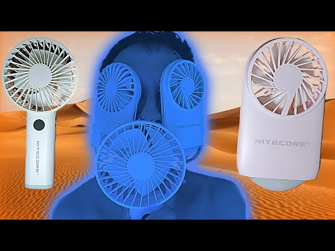 Nitecore NEF02 и NEF03: Вентиляторы от жары