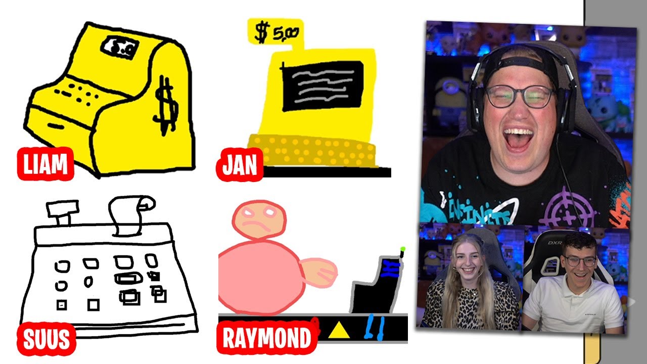 VRIENDIN WORDT BOOS TIJDENS TEKENEN! 😂