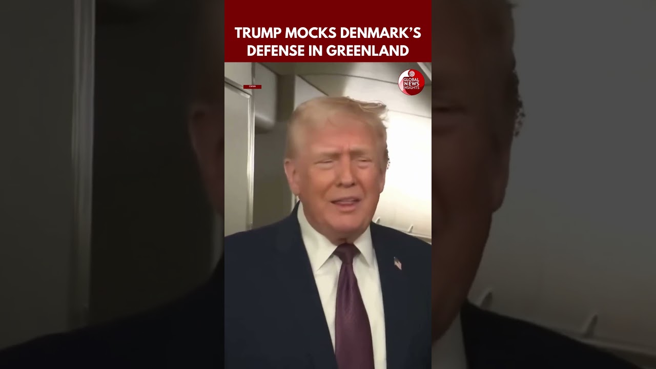 Trump ROASTS Denmark’s Greenland Defense: “2 Dog Sleds”