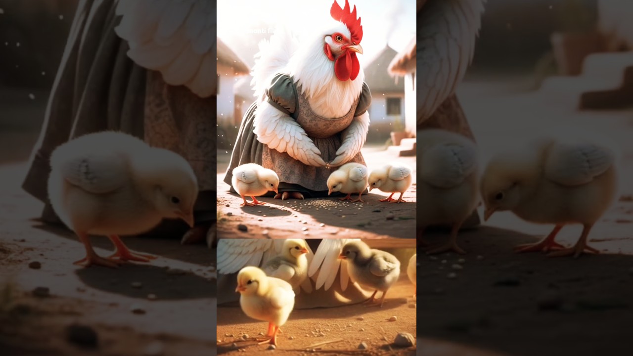 Releasing the chickens in the morning #chicken #rooster #chickenlover #pet