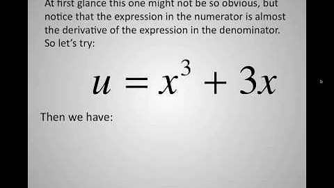 Integration by u-Substitution