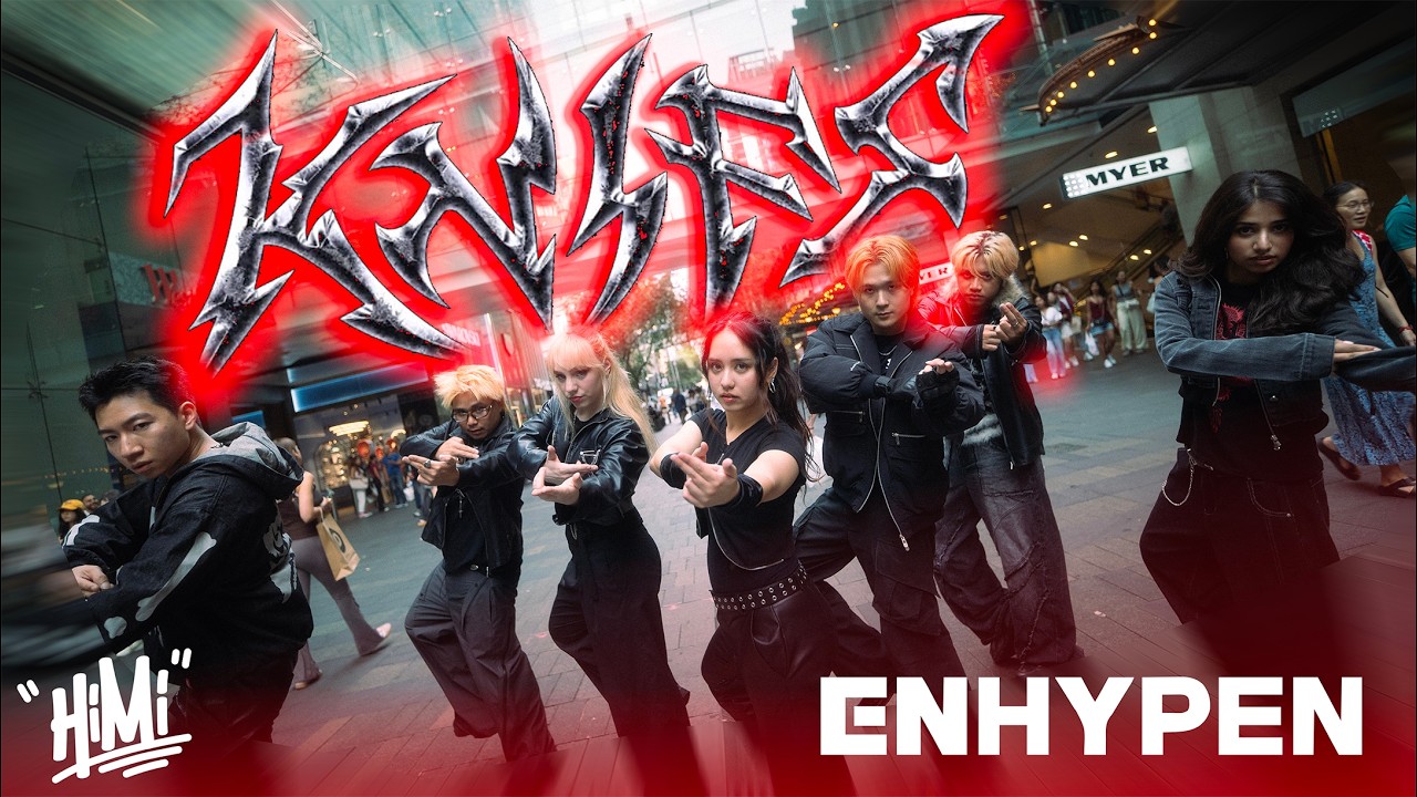 [KPOP IN PUBLIC | ONE TAKE | AUSTRALIA] ENHYPEN (엔하이픈)- 'KNIFE' 커버댄스 DANCE COVER @SYDNEY