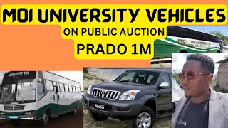 LAND CRUISER PRADO 1M. Moi university Mass Auction of Vehicles and Tractors.