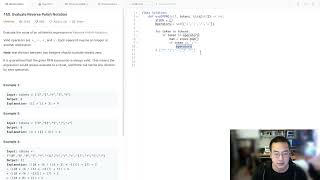 Evaluate Reverse Polish Notation Neetcode150 Series: (23 of 150) Leetcode - Second Run