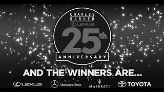 And The Winners Are - 25th Anniversary of Lexus Car Giveaway - Charles Barker Automotive
