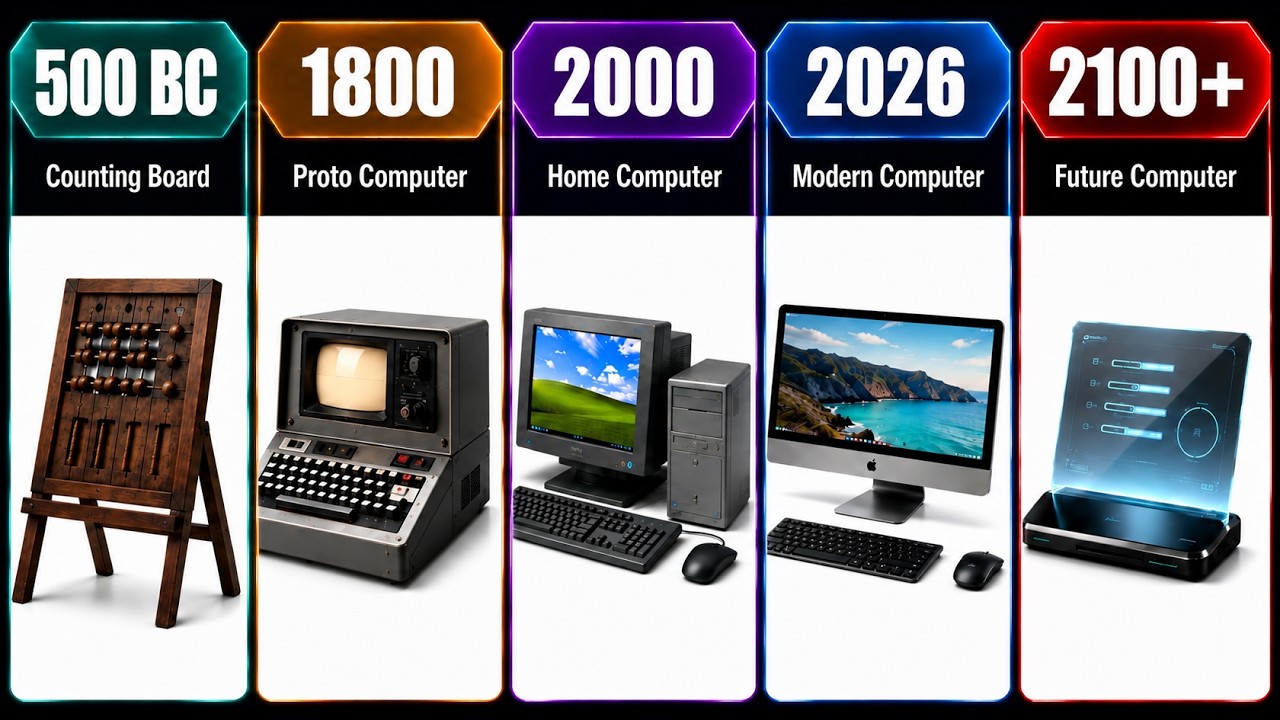 Computer Evolution Timeline Explained - YouTube