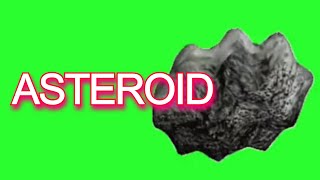 ✔️GREEN SCREEN EFFECTS: ASTEROID
