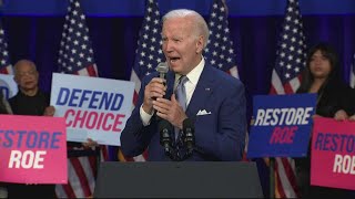 Biden promises to codify Roe v. Wade