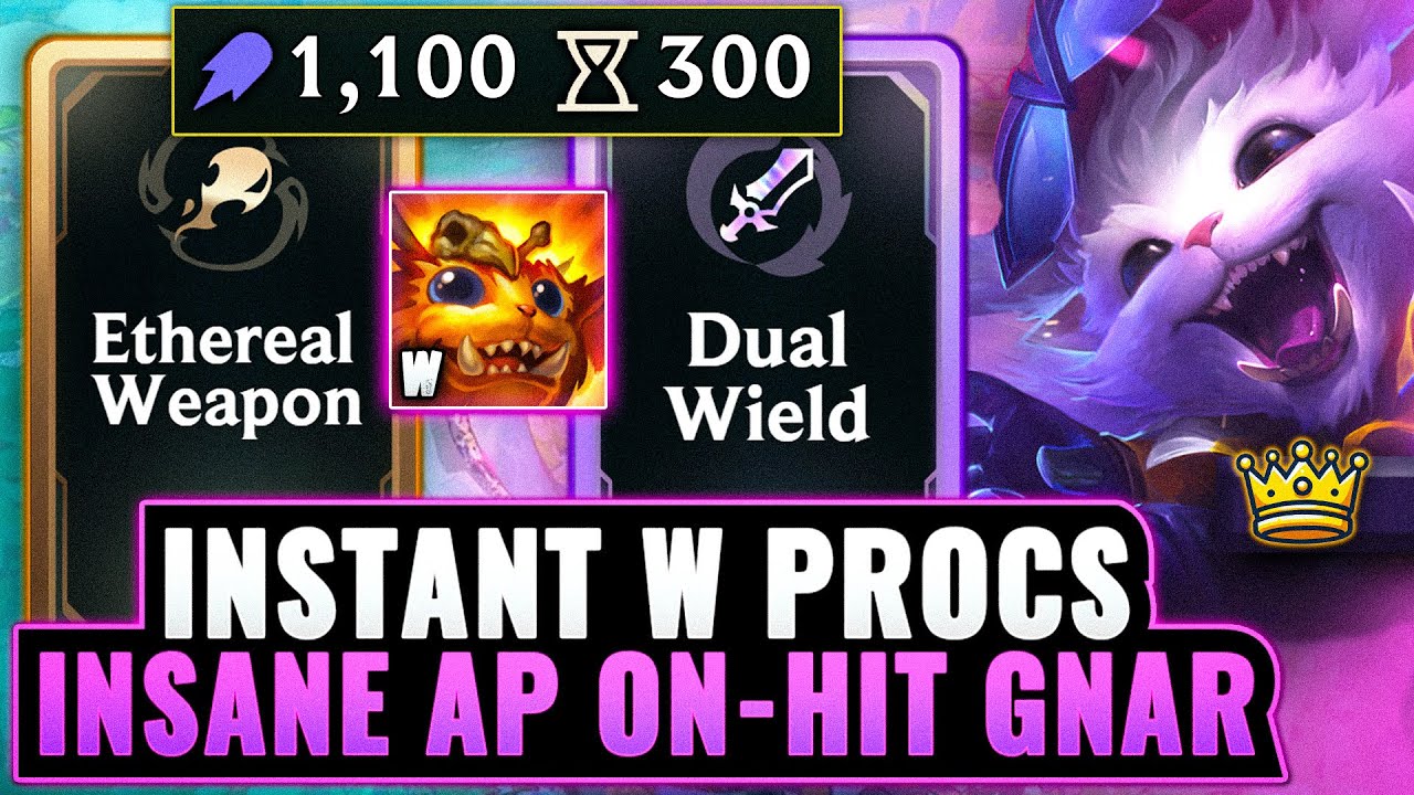 1100 AP Nuclεar On-Hit Build: Abusing Insanely Underrated AP Gnar Ratios | League Arena Gameplay