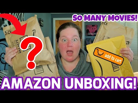 AMAZON BLU-RAY UNBOXING!!! *4 packages to open!* | What's In The Mail?