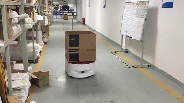 AGV Application In Han`s Laser