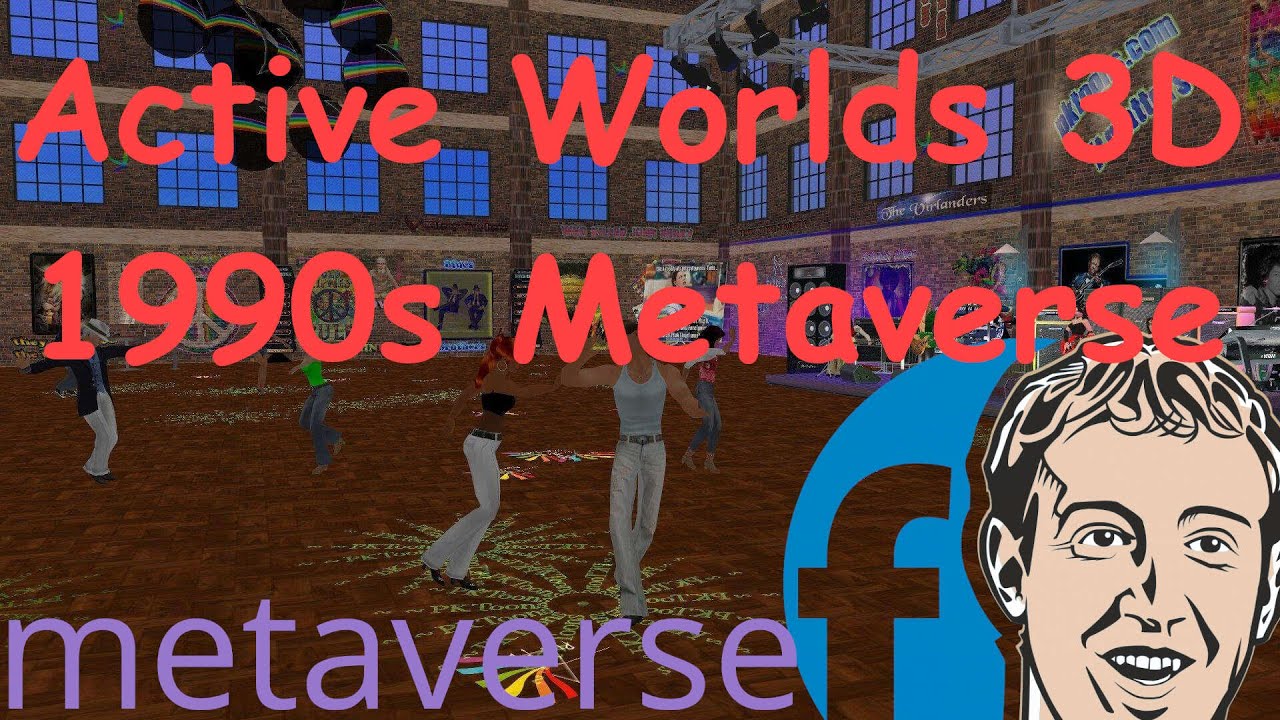 Active Worlds 3D - 1990s Metaverse - YouTube