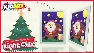 KIDART - Make Santa Frame by Light Clay screenshot 2