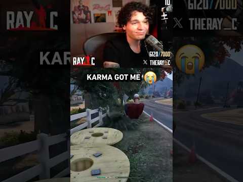 KARMA GOT ME 😭 #gta #rayc #funny