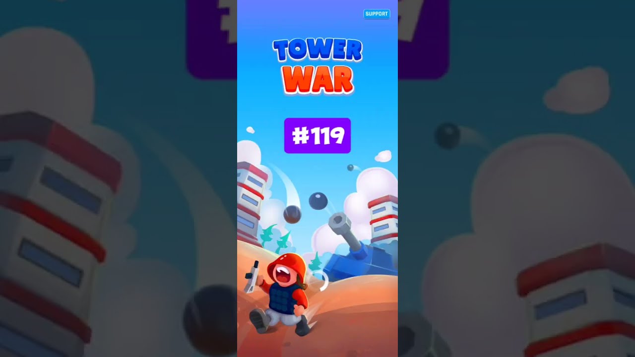 TOWER WAR - Tactical Conquest | Mobile Gameplay - Level 