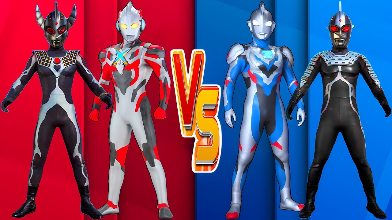 ウルトラマン X VS ULTRAMAN Z VS CHAOSROID S VS CHAOSROID T