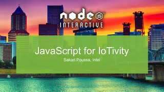 JavaScript for IoTivity