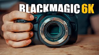 BlackMagic Pocket Cinema Camera 6k  UNA BESTIA