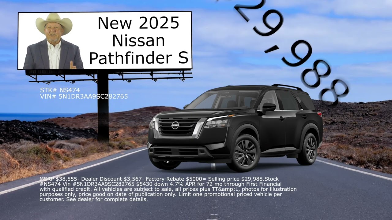 2025 Nissan Pathfinder - Come check it out at Jim Bass Cars and trucks or 24/7 @bassbunch.com