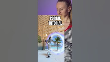 Editing tutorial “Portal effect”