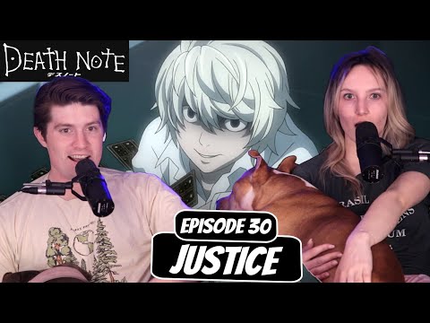 NEAR STIRS SUSPICION! | Death Note Couple Reaction | Ep 30, “Justice”