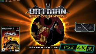 Batman: Rise of Sin Tzu / RTX 3090 4K ultra / PS2 emulator for PC PCSX2 screenshot 5