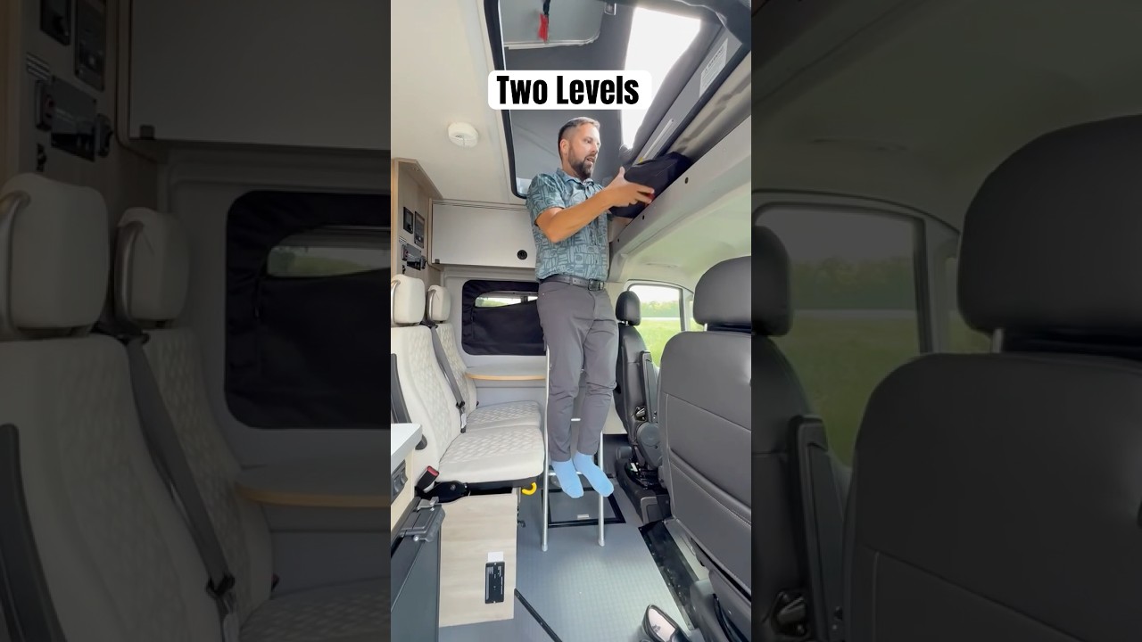 Van with upstairs loft!